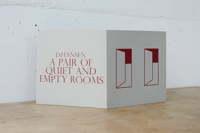 D.HANSEN - A pair of Quiet and Empty Rooms