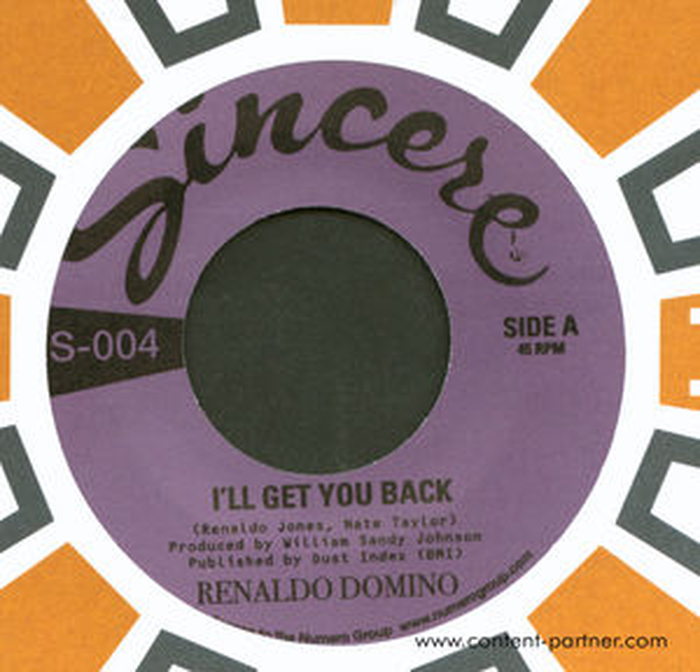 DOMINO, RENALDO - Ill Get You Back/Two Years, Four Days