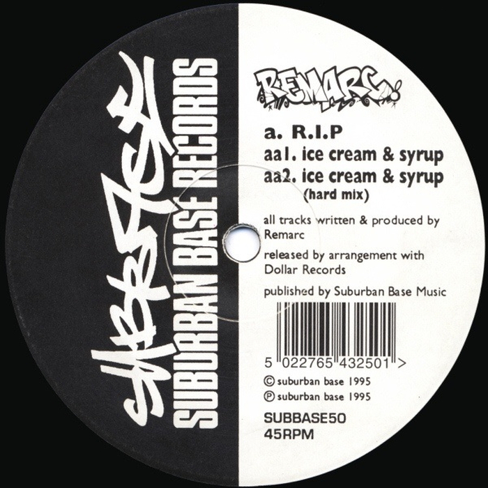 REMARC - R.I.P. / Ice Cream & Syrup (RSD 2017)