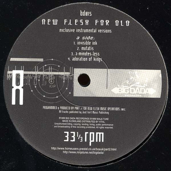 NEW FLESH FOR OLD - Exclusive Instrumental Versions