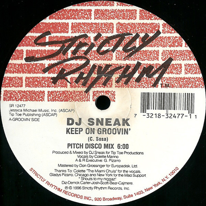 DJ SNEAK - Keep Groovin