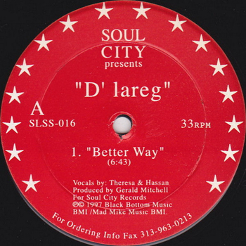DLAREG - Better Way / DonT Wanna Come Down