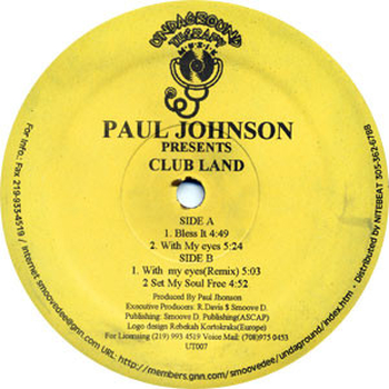 PAUL JOHNSON - Club Land