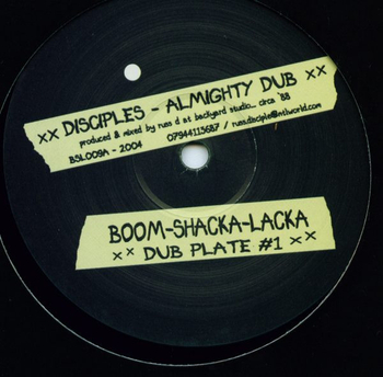 DISCIPLES - Almighty Dub/Zion Rock Dub