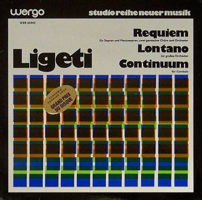 GYRGY LIGETI - Requiem / Lontano / Continuum