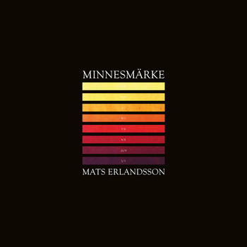 MATS ERLANDSSON - Minnesmrke