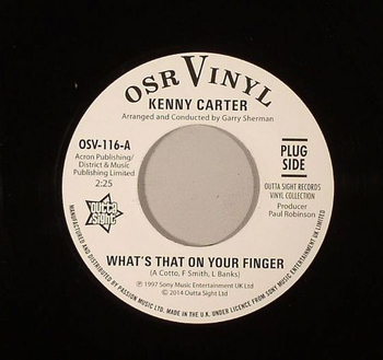KENNY CARTER - Whats That On Your Finger