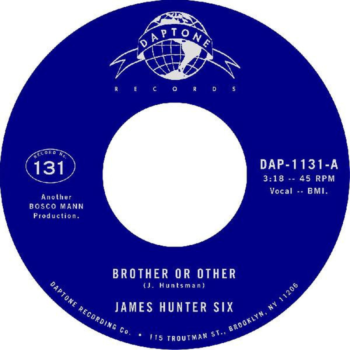 THE JAMES HUNTER SIX - Brother Or Other