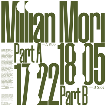 MILAN MORI - What We Talk About