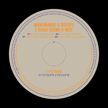 MANONMARS & BOGUES X ISHAN SOUND & NEEK - Burning Paper EP