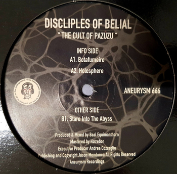 DISCIPLES OF BELIAL - The Cult Of Pazuzu E.P.