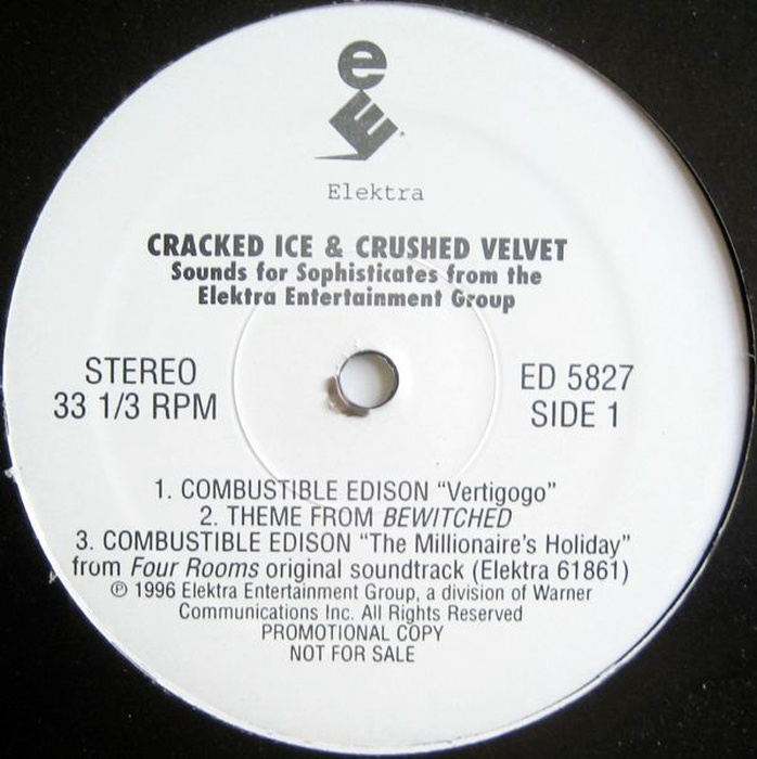 VARIOUS - Cracked Ice & Crushed Velvet (Sounds For Sophisticates From The Elektra Entertainment Group)