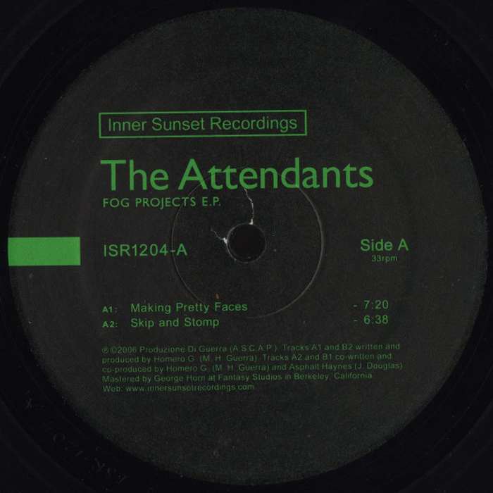 THE ATTENDANTS - Fog Projects E.P.