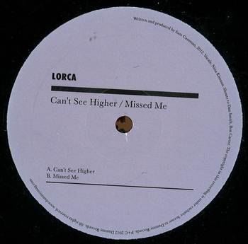 LORCA - CanT See Higher / Missed Me