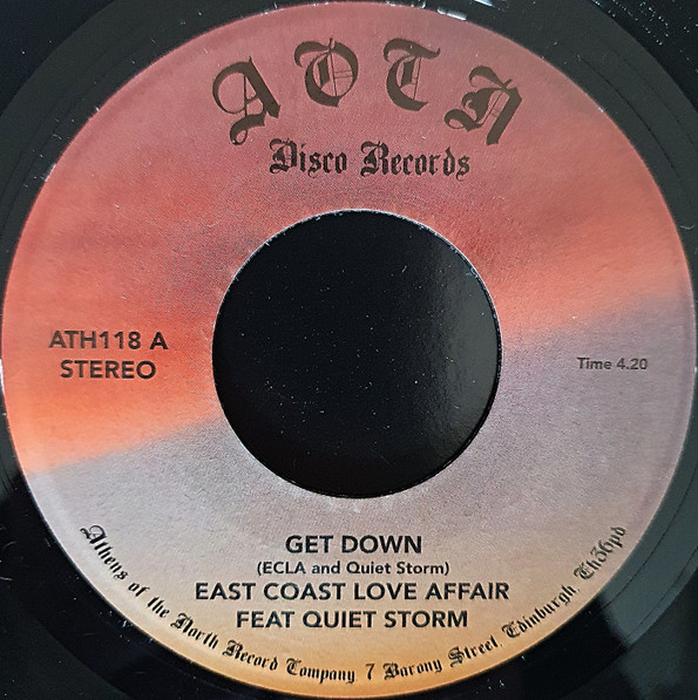 EAST COAST LOVE AFFAIR (FT. QUIET STORM) - Get Down / Can You Deal