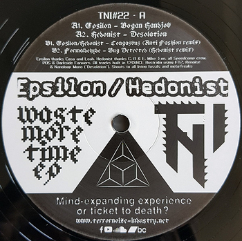 EPSILON / HEDONIST - Waste More Time Ep