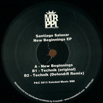 SANTIAGO SALAZAR - New Beginnings Ep