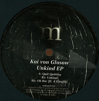 KAI VON GLASOW - Unkind Ep