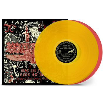 WATAIN - Die In Fire - Live In Hell (Ltd. 2Lp/Yellow / Red)