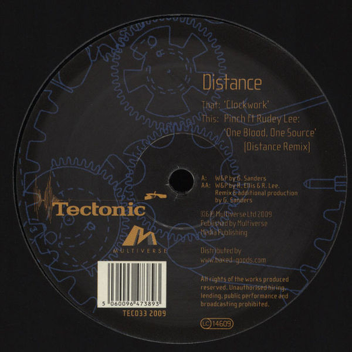 DJ DISTANCE / PINCH - Clockwork / One Blood One Source (Distance Remix)