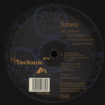 DJ DISTANCE / PINCH - Clockwork / One Blood One Source...