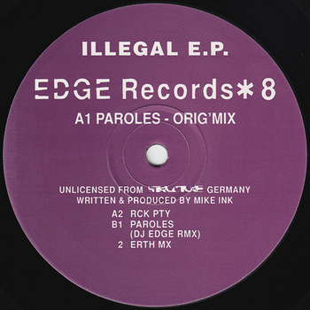 MIKE INK - Illegal E.P.