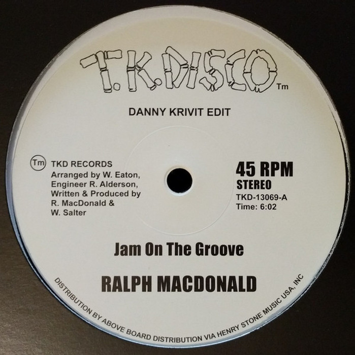 RALPH MACDONALD / FOXY - Jam On The Groove (Danny Krivit Edit) / Get Off Your Aaah And Dance (Danny Krivit Edit)