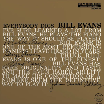 BILL EVANS - Everybody Digs Bill Evans (180 gram mono...