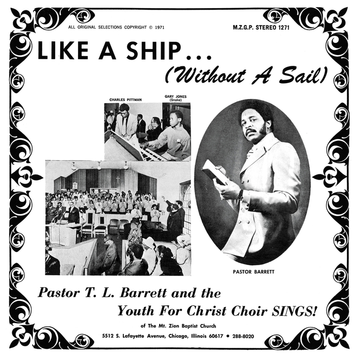 PASTOR T.L. BARRETT & THE YOUTH FOR CHRIST CH - Like A Ship (Without A Sail) (Splattered)