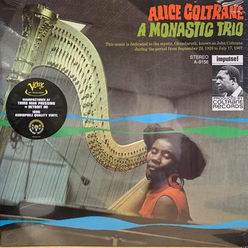 ALICE COLTRANE - A Monastic Trio