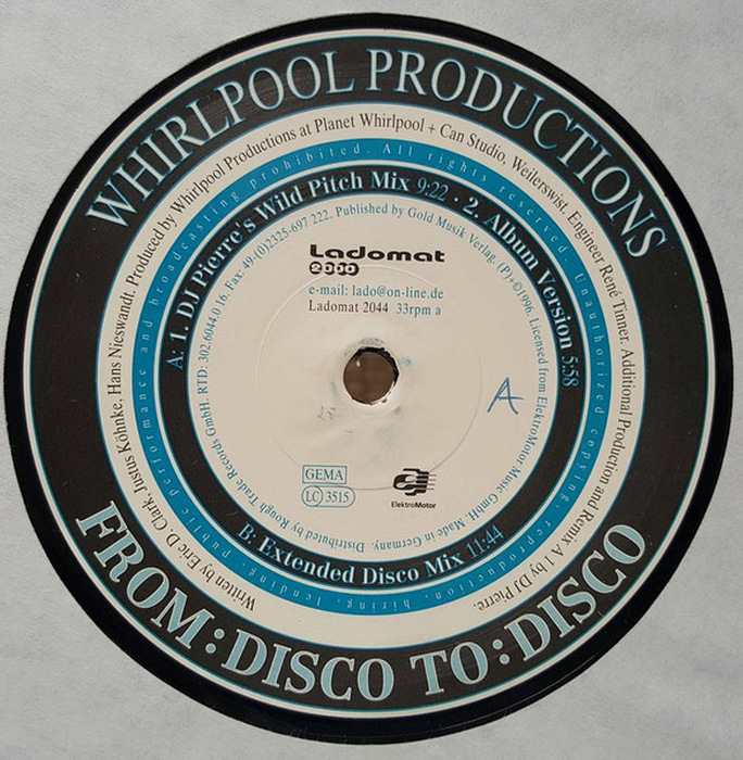 WHIRLPOOL PRODUCTIONS - From: Disco To: Disco