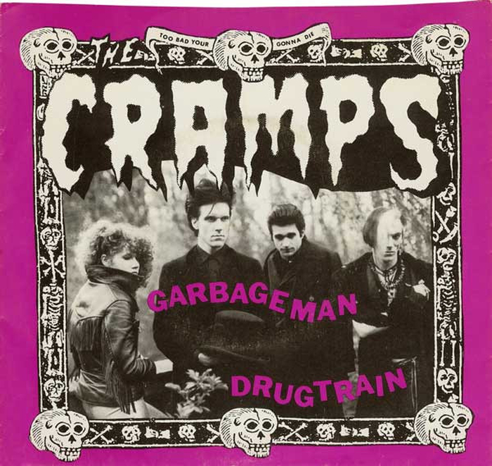 THE CRAMPS - Garbageman / Drug Train