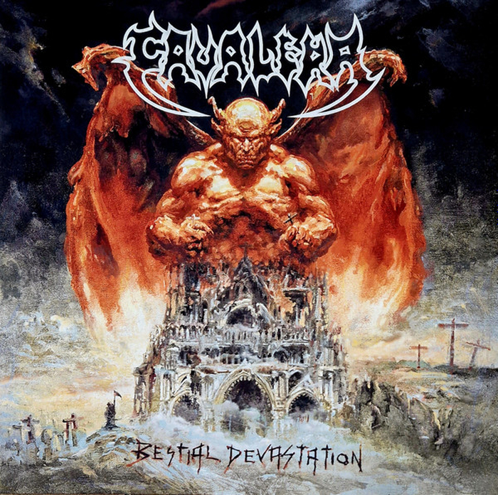 CAVALERA - Bestial Devastation (orange)