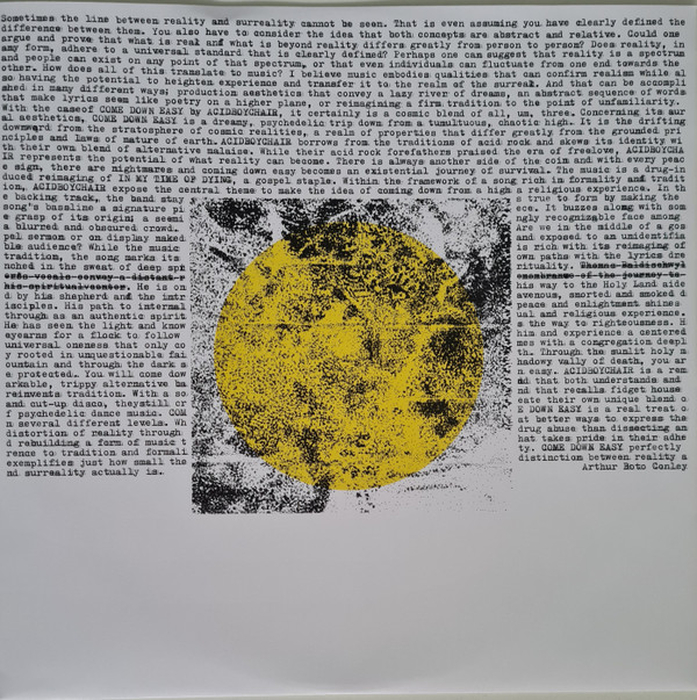 ARTHUR BOTO CONLEYS MUSIC WORKSHOP - Come Down Easy