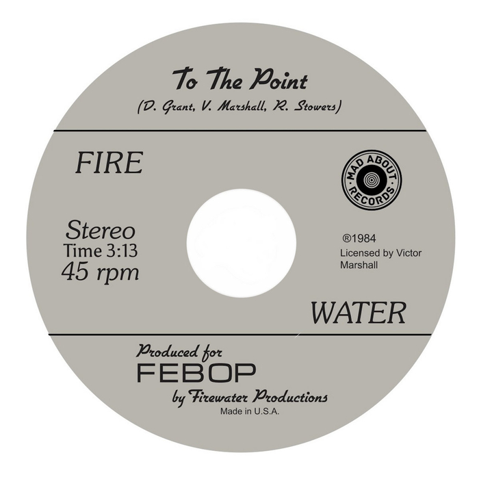 FIRE WATER - Twliight / To The Point