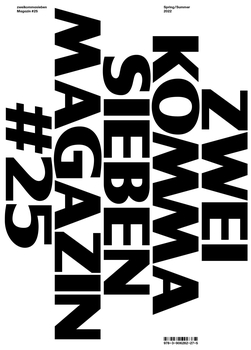 ZWEIKOMMASIEBEN - #25