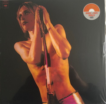 IGGY AND THE STOOGES - Raw Power (orange/white)