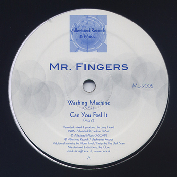 MR. FINGERS - Washing Machine / Can You Feel It