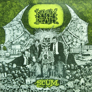 NAPALM DEATH - Scum (yellow)