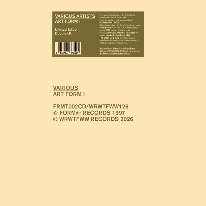 VARIOUS - Art Form I