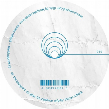 TOMAS RUBECK - The Blueprint EP