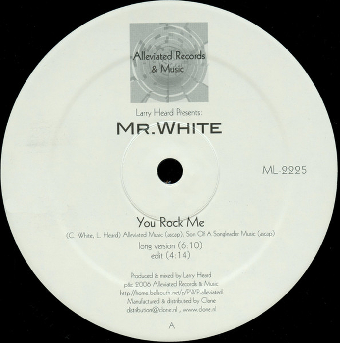 MR. WHITE &ndash; You Rock Me / The Sun Cant Compare